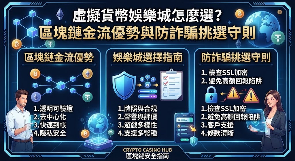 區塊鏈金流優勢與防詐騙挑選守則