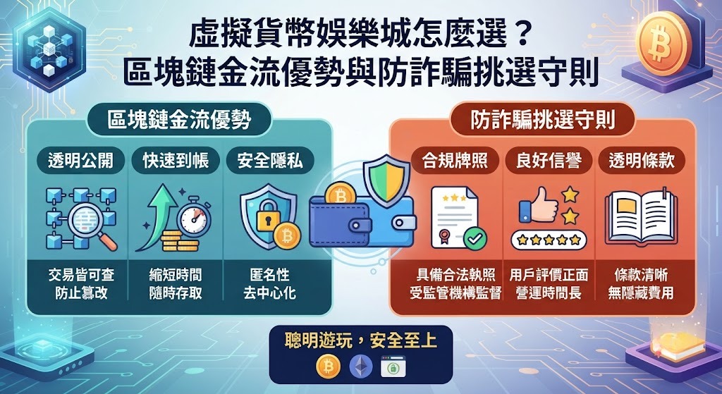 區塊鏈金流優勢與防詐騙挑選守則